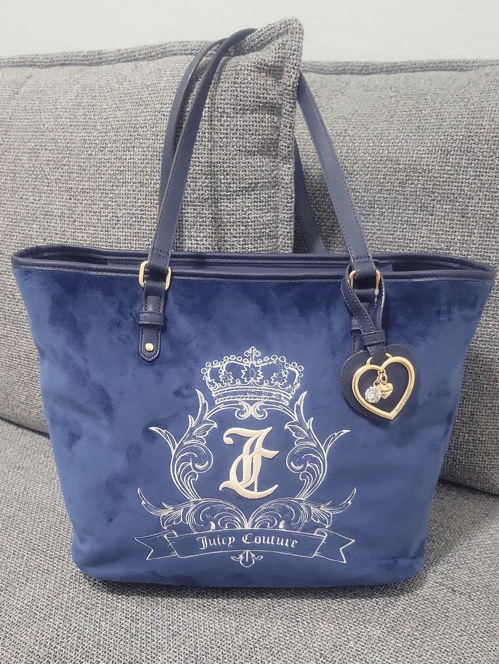 JUICY COUTURE Need More Juicy Tote in Regal Blue - Picture 3 of 16